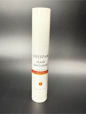 NEW Lifespan Hair Restorer Natural Hair Growth Serum 1.7oz / 50mL  Unopened